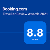 Booking.com「Traveller Review Awards 2021」を受賞
